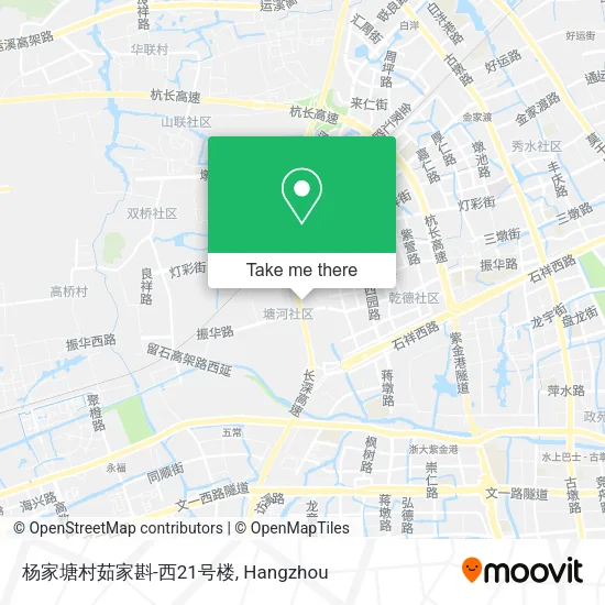 杨家塘村茹家斟-西21号楼 map