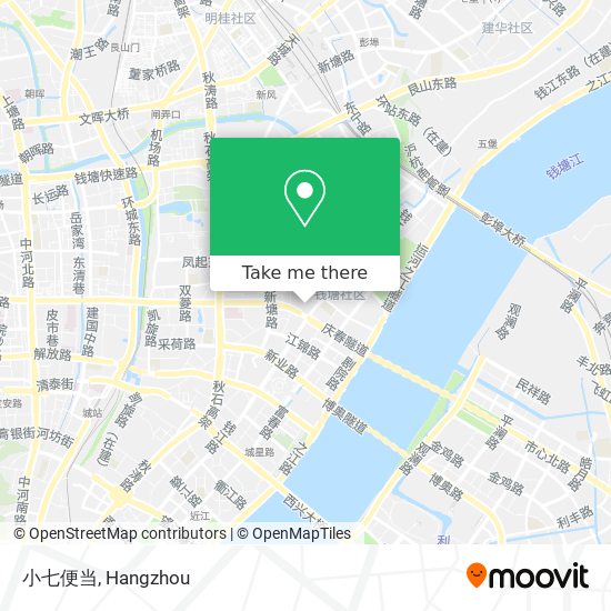 小七便当 map