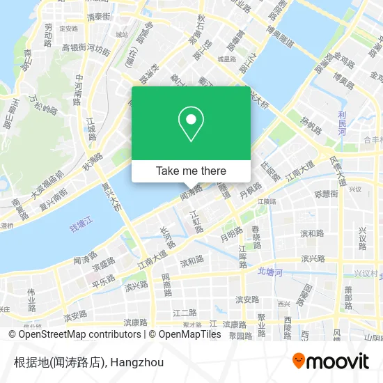 根据地(闻涛路店) map