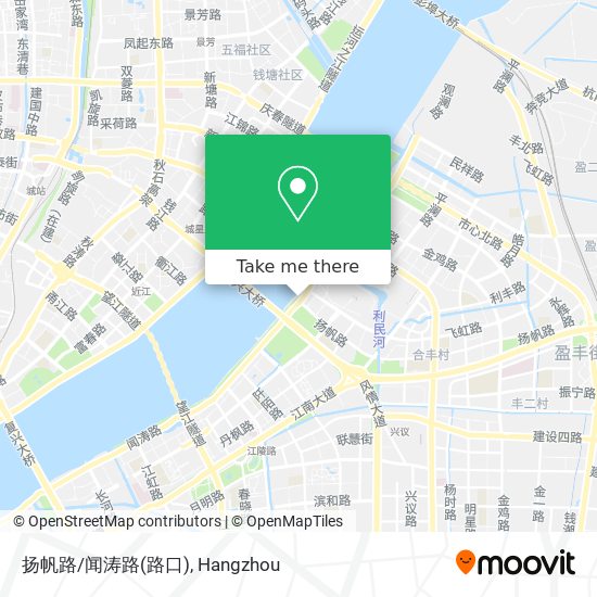 扬帆路/闻涛路(路口) map