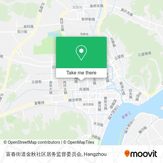 富春街道金秋社区居务监督委员会 map