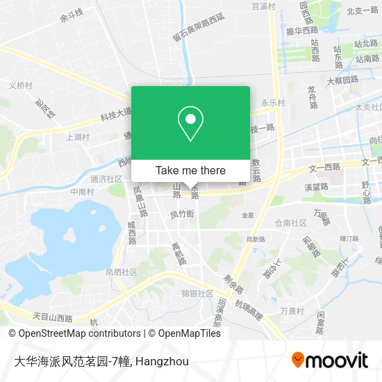 大华海派风范茗园-7幢 map