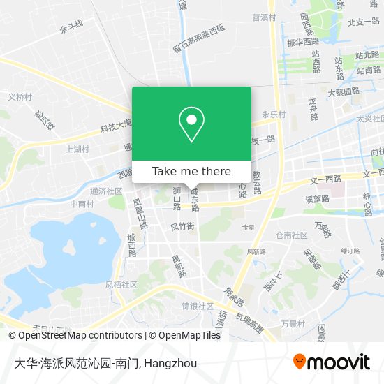 大华·海派风范沁园-南门 map