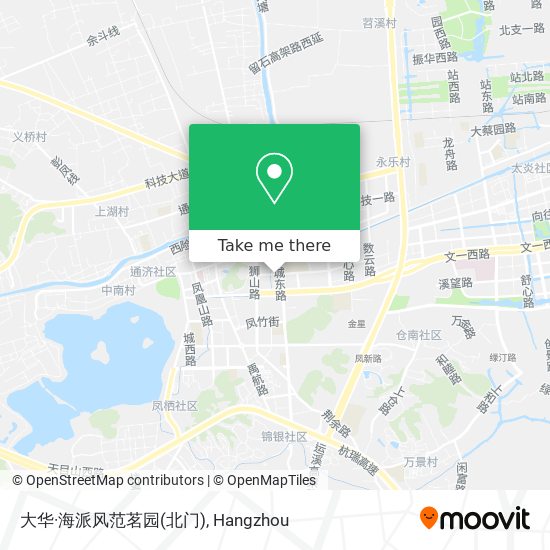 大华·海派风范茗园(北门) map