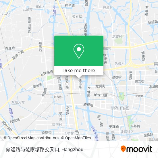 储运路与范家塘路交叉口 map