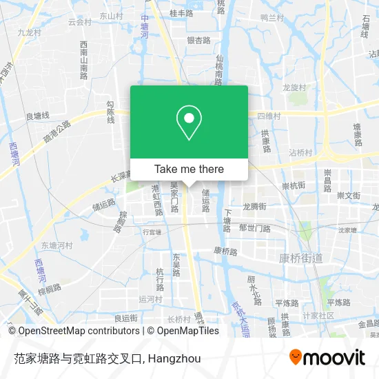 范家塘路与霓虹路交叉口 map