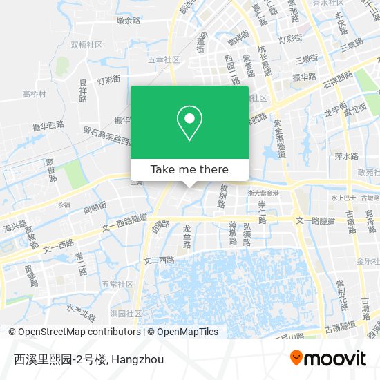 西溪里熙园-2号楼 map