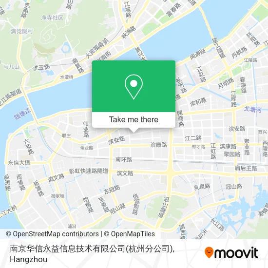 南京华信永益信息技术有限公司(杭州分公司) map