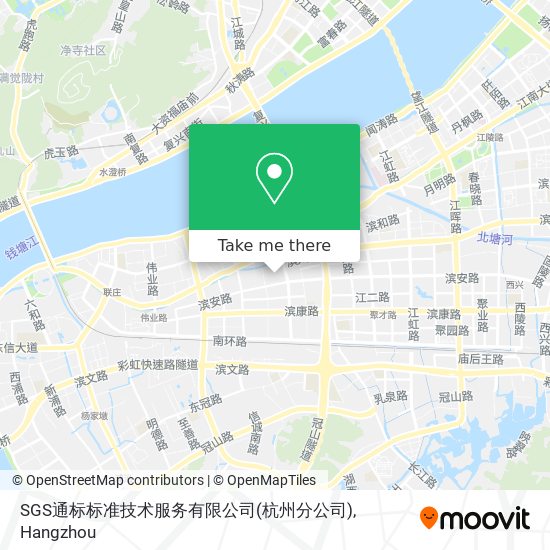 SGS通标标准技术服务有限公司(杭州分公司) map
