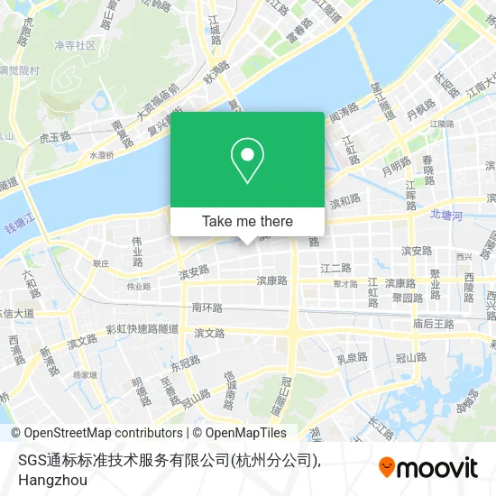 SGS通标标准技术服务有限公司(杭州分公司) map