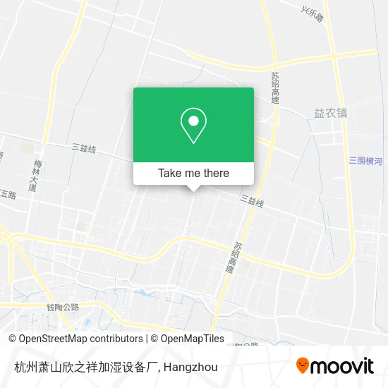杭州萧山欣之祥加湿设备厂 map