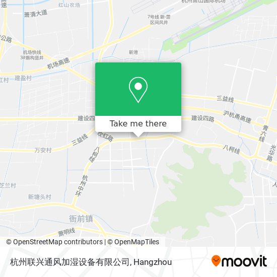 杭州联兴通风加湿设备有限公司 map