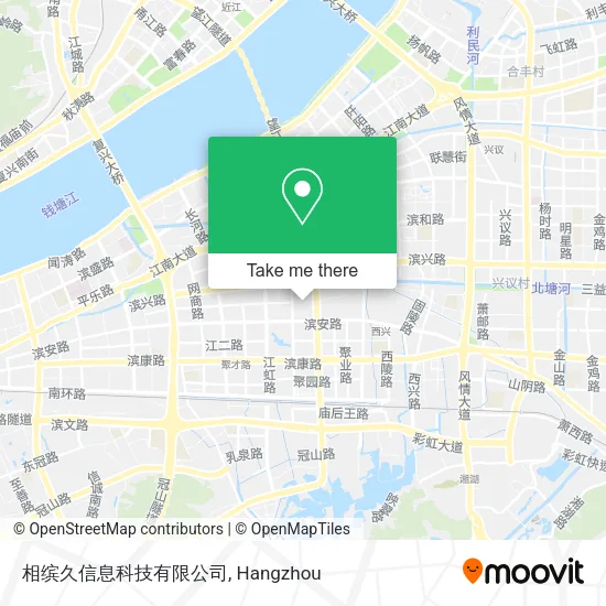 相缤久信息科技有限公司 map
