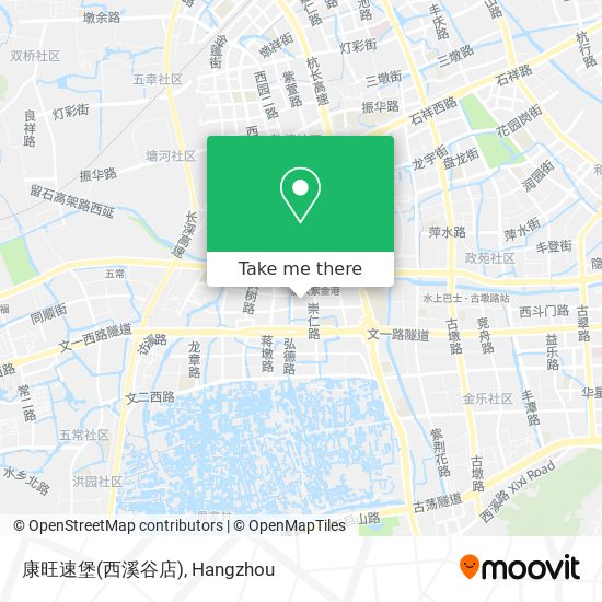 康旺速堡(西溪谷店) map
