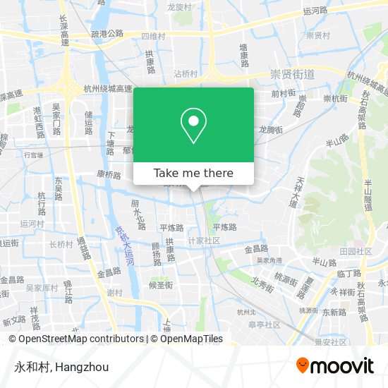 永和村 map