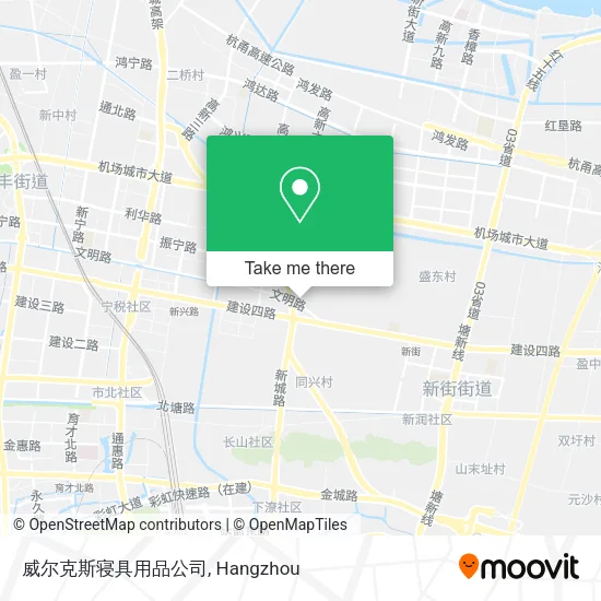 威尔克斯寝具用品公司 map
