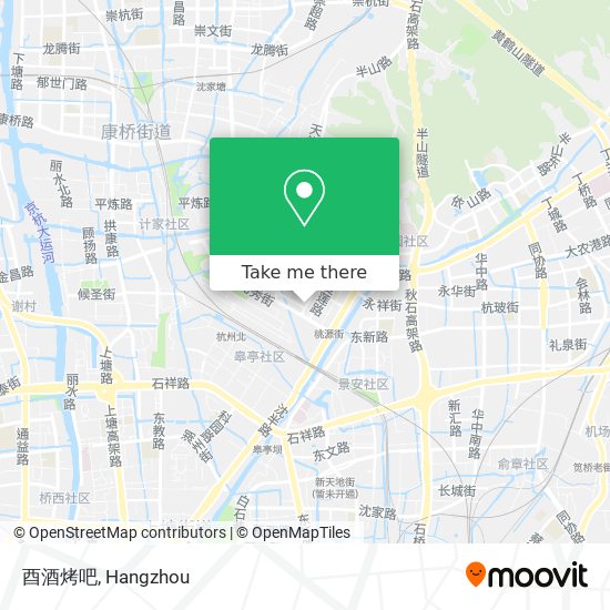 酉酒烤吧 map