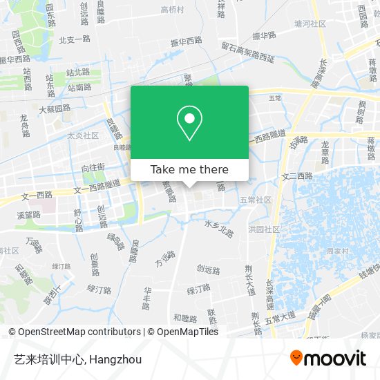 艺来培训中心 map