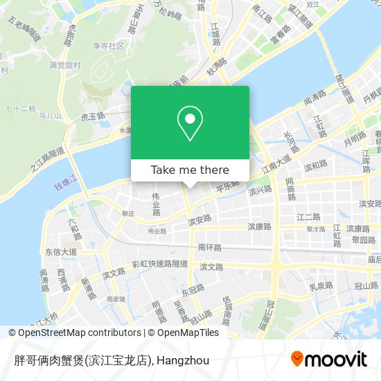 胖哥俩肉蟹煲(滨江宝龙店) map