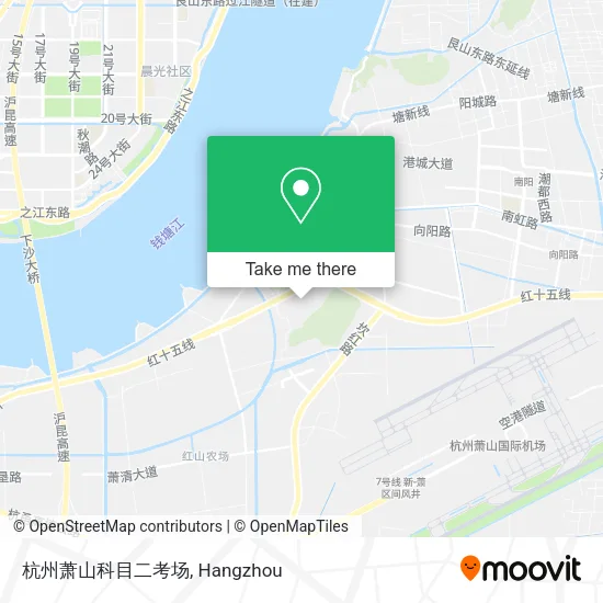 杭州萧山科目二考场 map