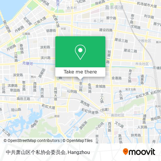 中共萧山区个私协会委员会 map