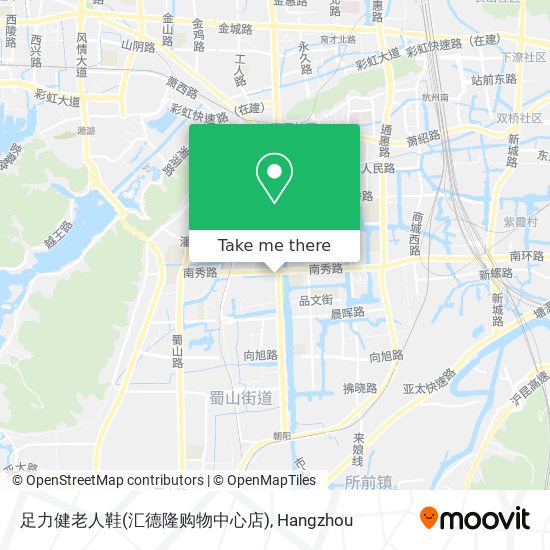 足力健老人鞋(汇德隆购物中心店) map