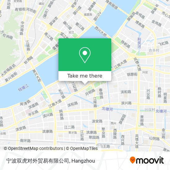 宁波双虎对外贸易有限公司 map