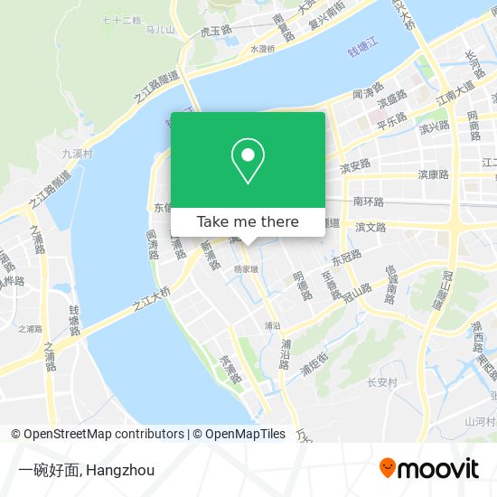 一碗好面 map