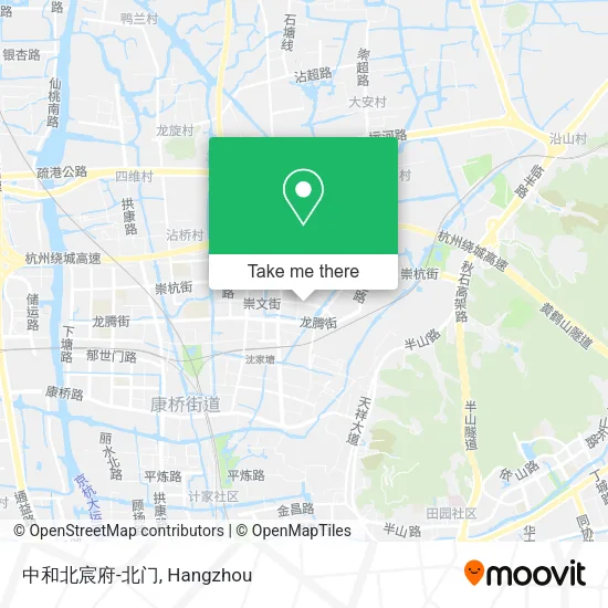 中和北宸府-北门 map
