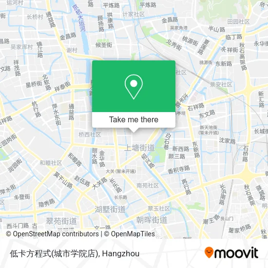 低卡方程式(城市学院店) map