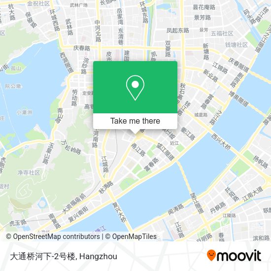 大通桥河下-2号楼 map