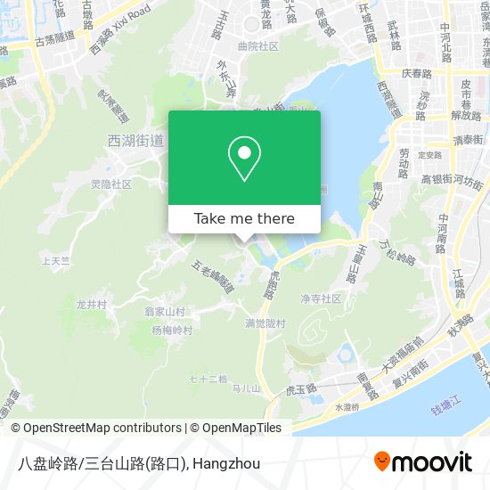 八盘岭路/三台山路(路口) map