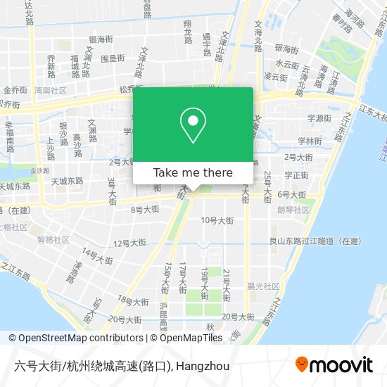 六号大街/杭州绕城高速(路口) map