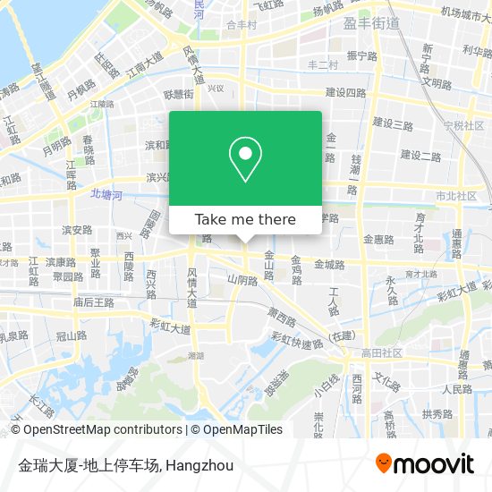 金瑞大厦-地上停车场 map