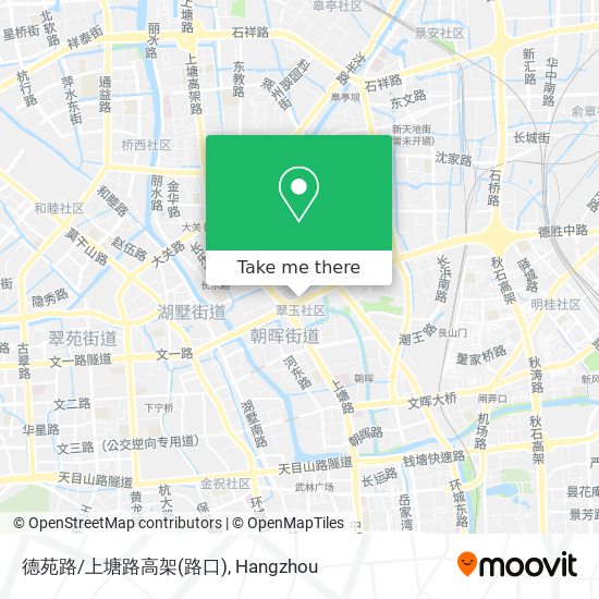 德苑路/上塘路高架(路口) map