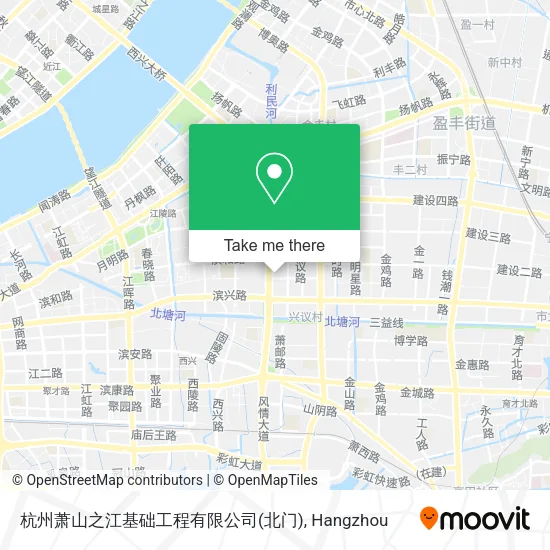 杭州萧山之江基础工程有限公司(北门) map