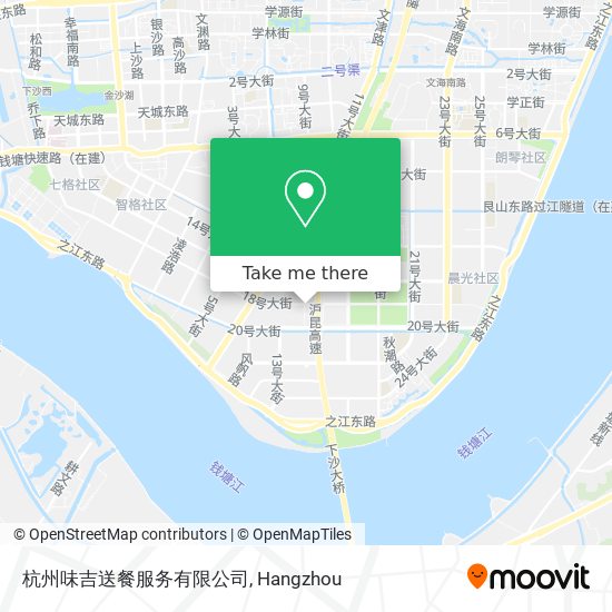 杭州味吉送餐服务有限公司 map