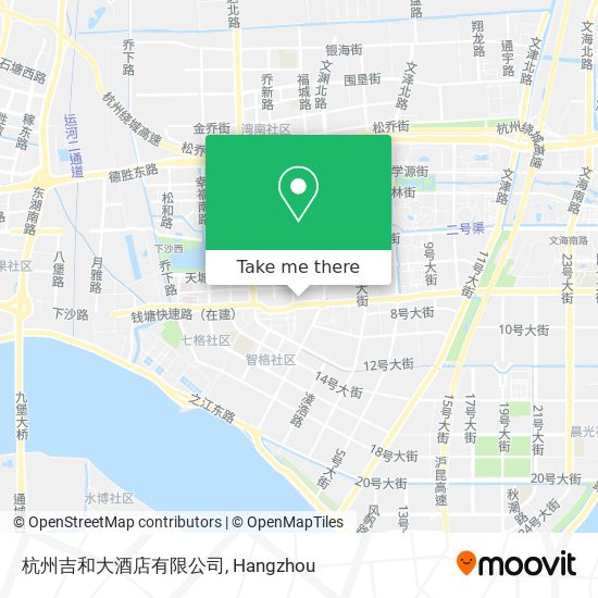 杭州吉和大酒店有限公司 map