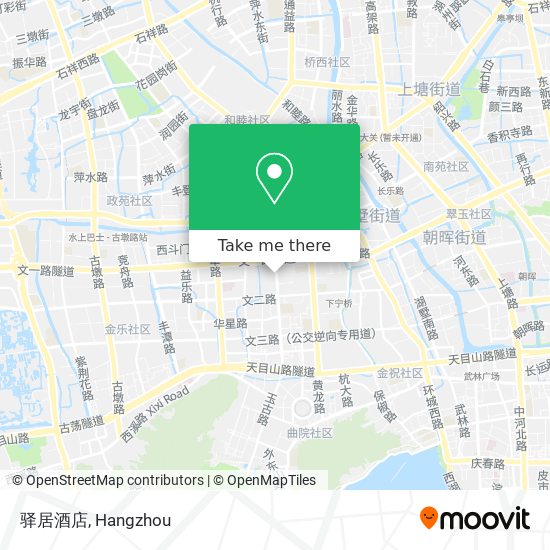 驿居酒店 map