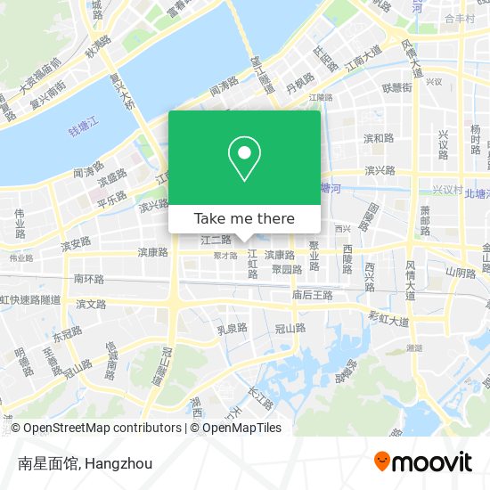 南星面馆 map