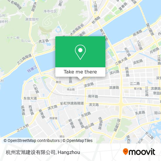 杭州宏旭建设有限公司 map