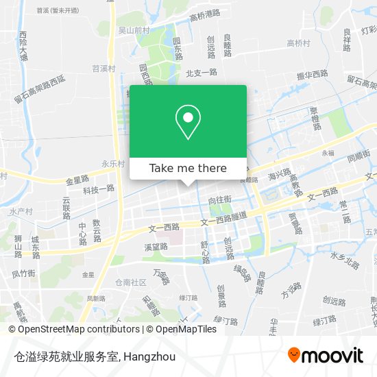 仓溢绿苑就业服务室 map