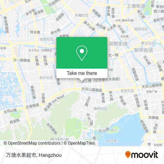 万塘水果超市 map