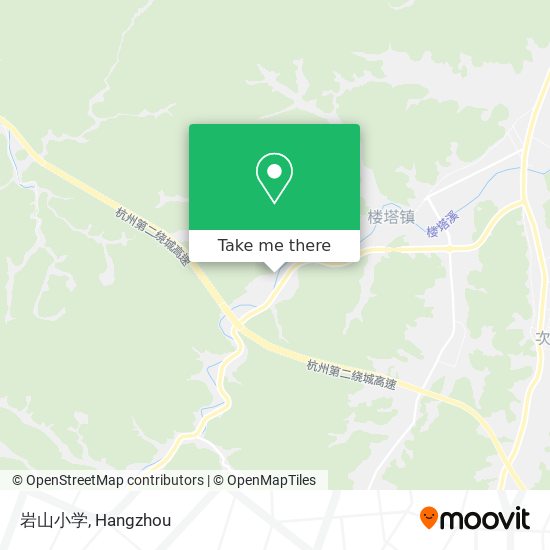 岩山小学 map