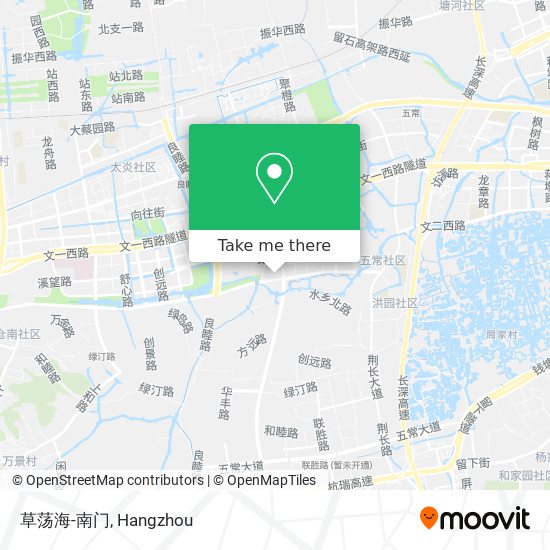 草荡海-南门 map