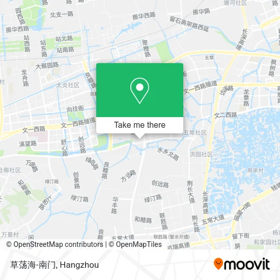 草荡海-南门 map