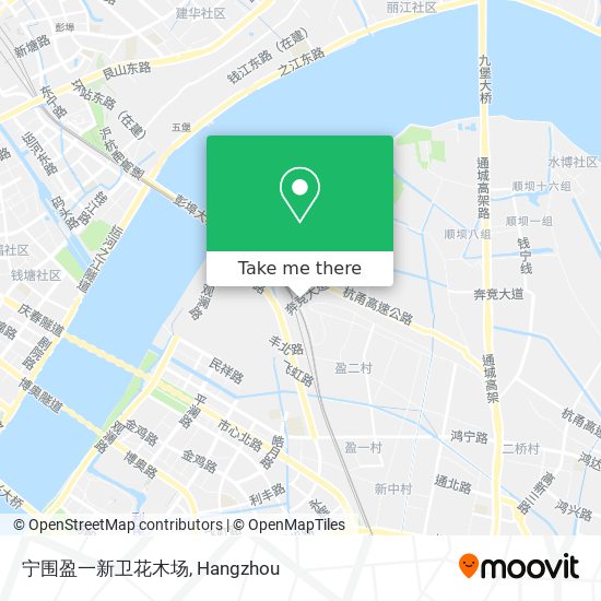 宁围盈一新卫花木场 map