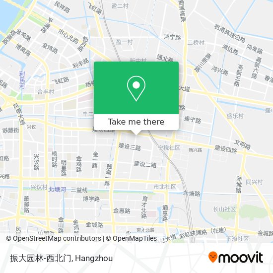 振大园林-西北门 map