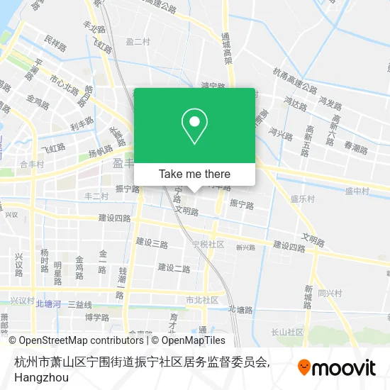 杭州市萧山区宁围街道振宁社区居务监督委员会 map