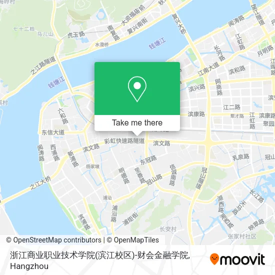 浙江商业职业技术学院(滨江校区)-财会金融学院 map